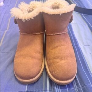 UGG Tan Shearling Boots